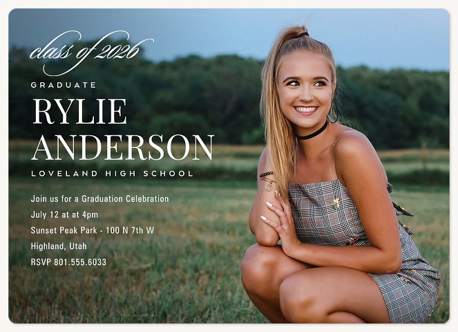 Open Celebration Graduation Cards