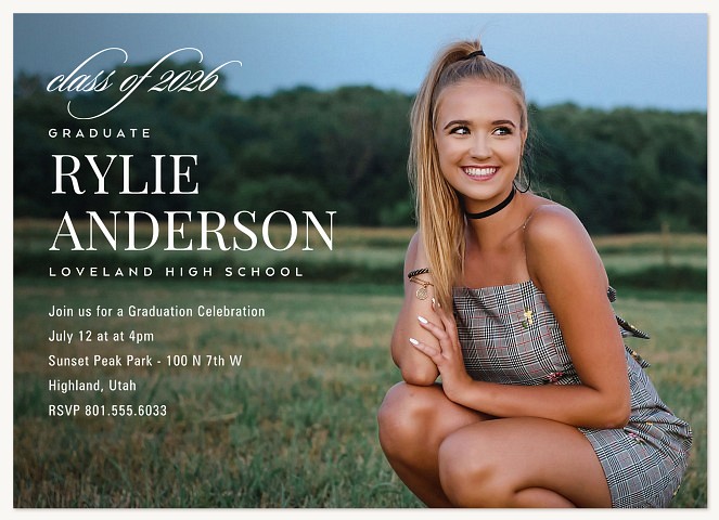 Open Celebration Graduation Cards