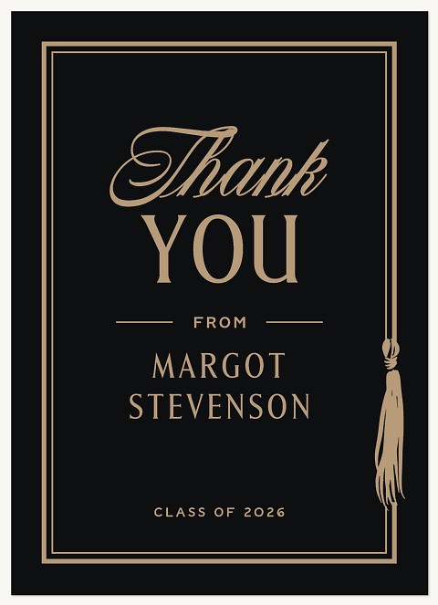 Grand Thanks Thank You Cards 