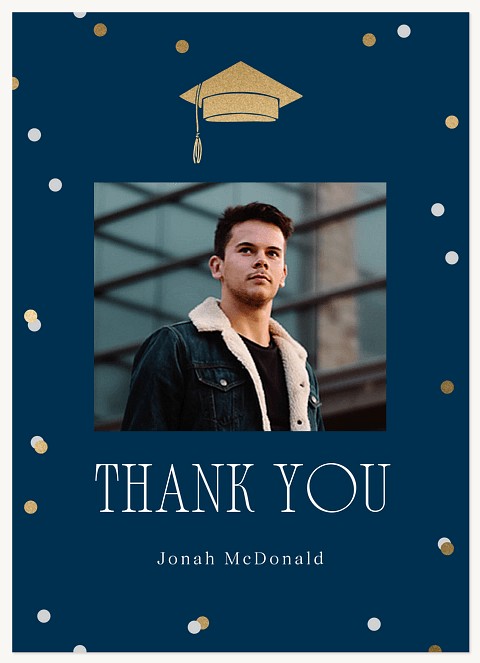 Sparkling Future Thank You Cards 