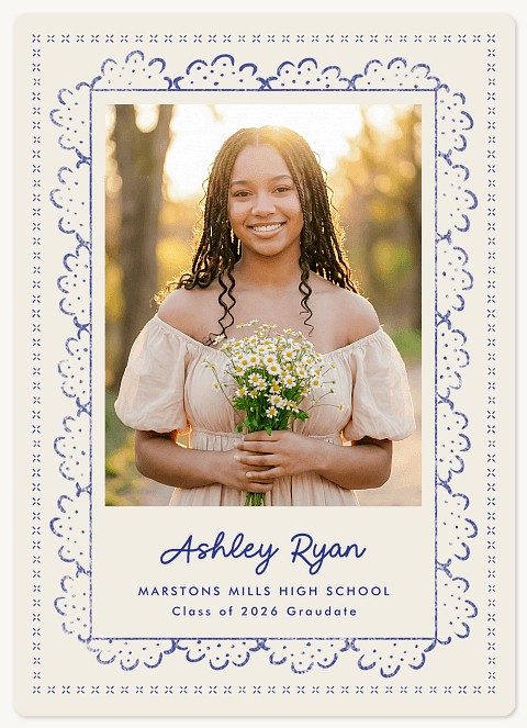 Vintage Border Graduation Cards