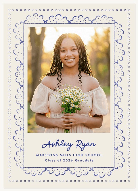 Vintage Border Graduation Cards