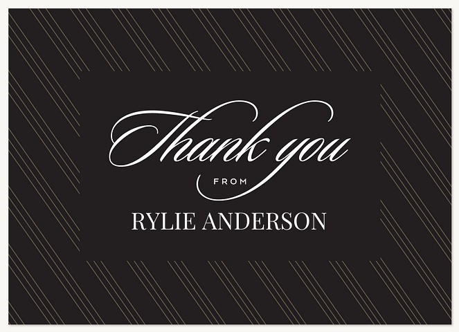 Open Thank You Thank You Cards 