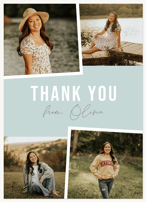 Serene Thanks Thank You Cards 