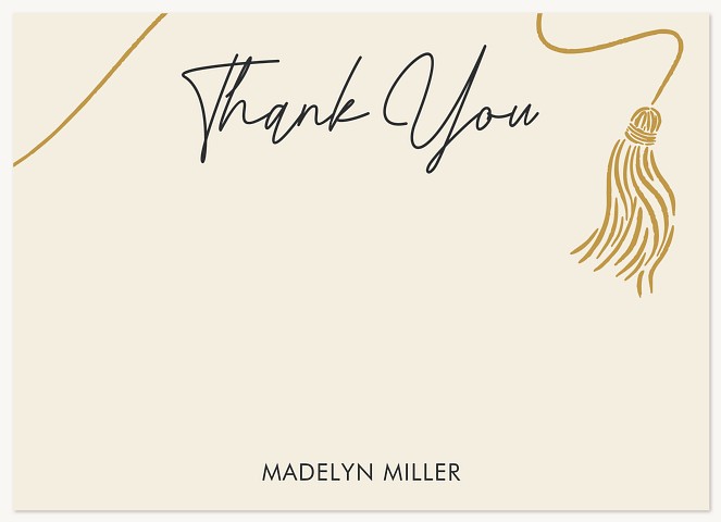 Tassel Time Thank You Cards 