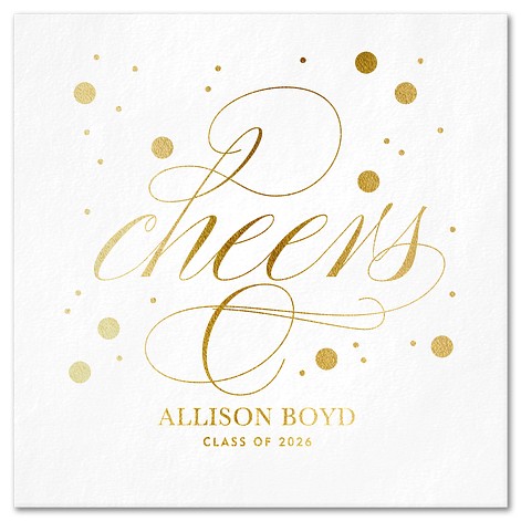 Cheerful Bubbles Custom Napkins