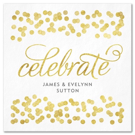 Gold Days Custom Napkins