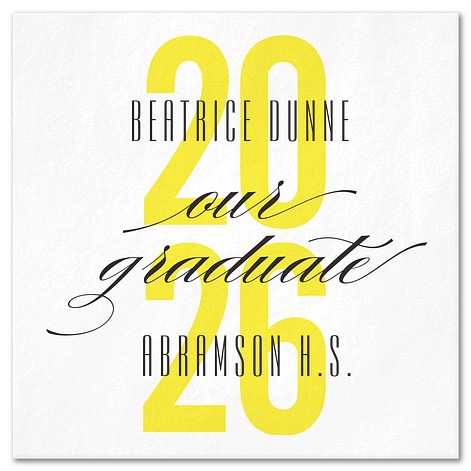 Modern Statement Custom Napkins