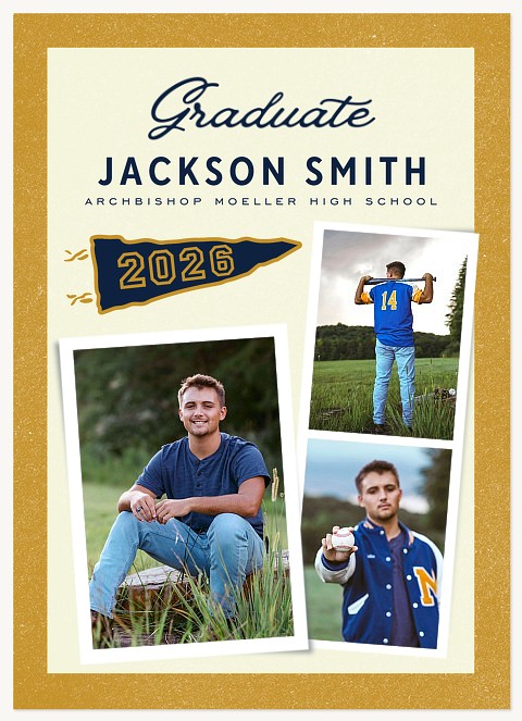 Victory Banner Graduation Cards