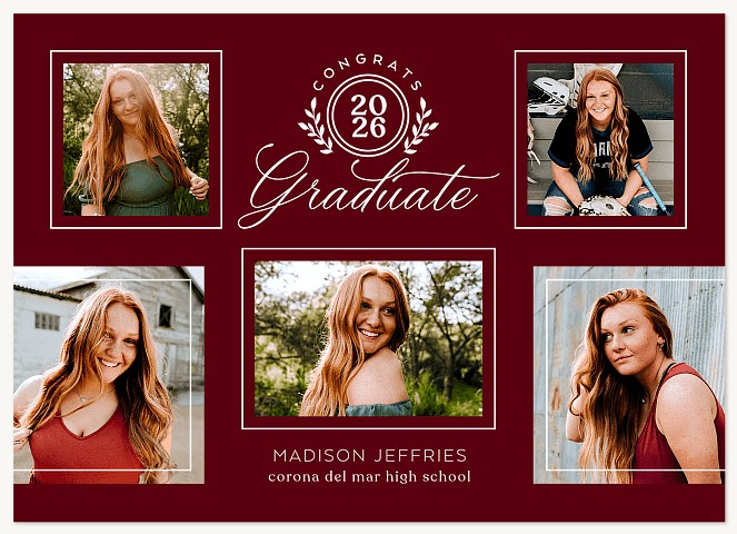 Recognition Mark Graduation Cards