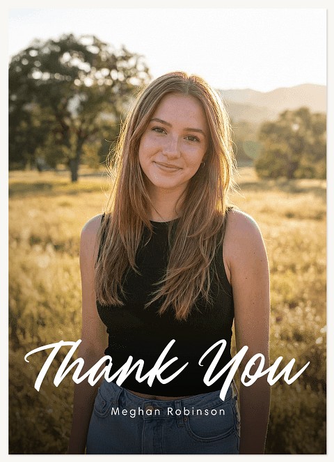 Signature Moment Thanks Thank You Cards 