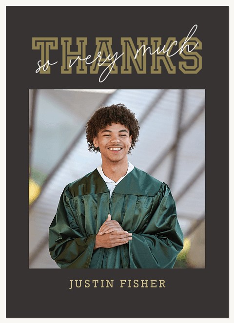 Milestone Montage Thanks Thank You Cards 