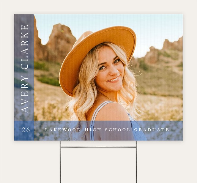 Corner Plaid Custom Yard Signs