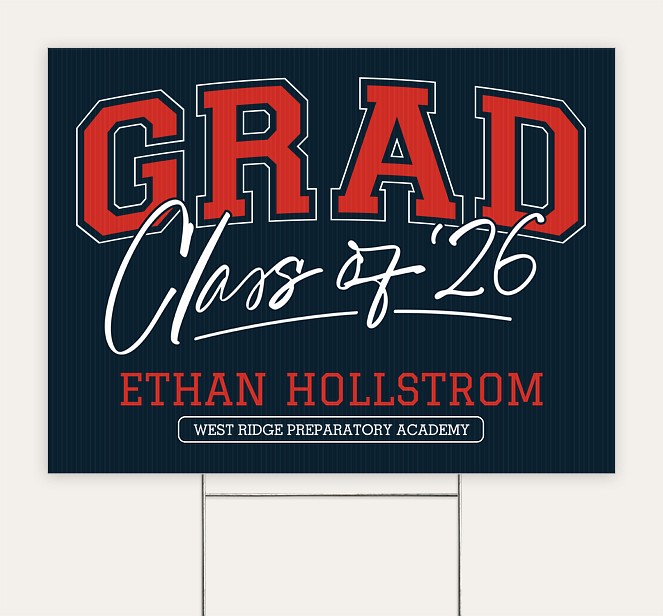 Vintage Lettering Custom Yard Signs