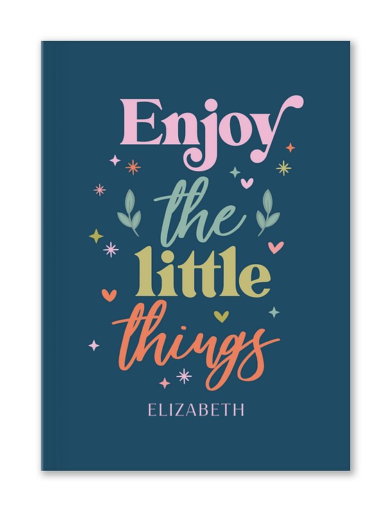 The Little Things Custom Hardcover Journals