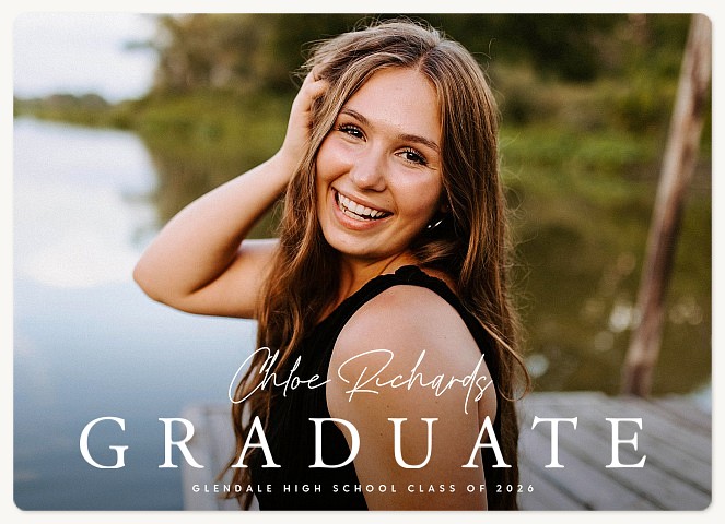 Sparkle Surround Graduation Cards
