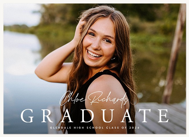 Sparkle Surround Graduation Cards