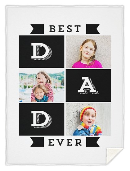 Best Dad Ever Custom Blankets