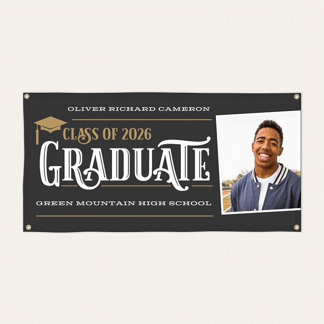 Proud Graduate Banner Custom Banners