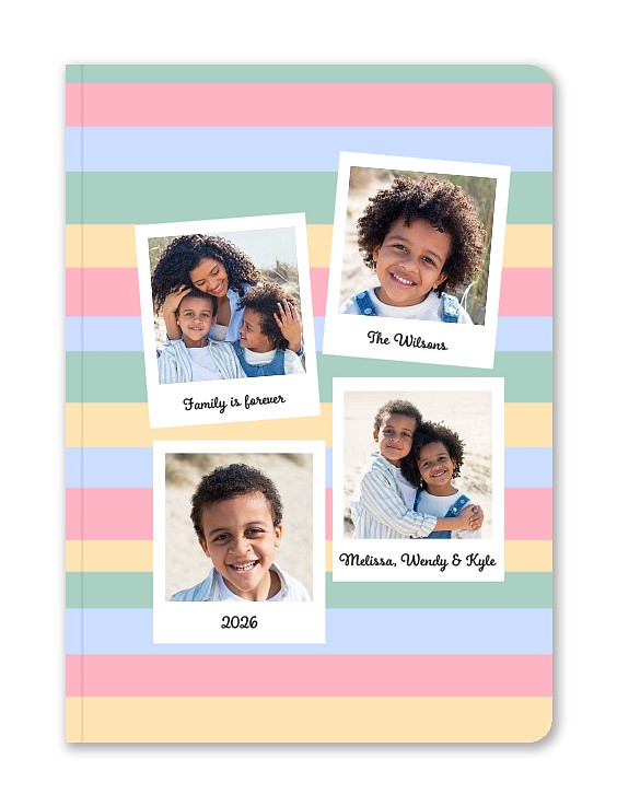 Family Snaps Custom Softcover Journals