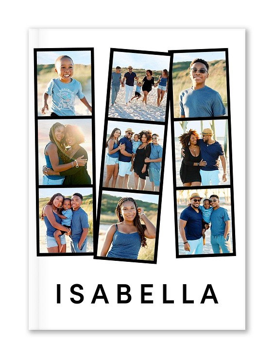 Photo Strips Custom Hardcover Journals