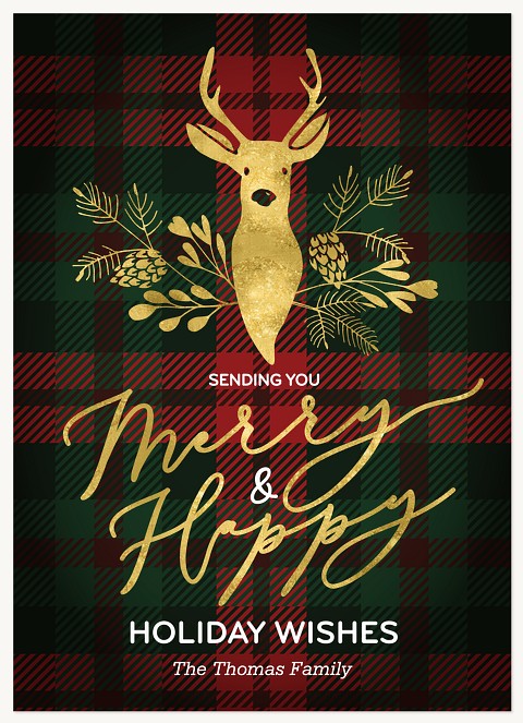 Prancer Pines Christmas Cards