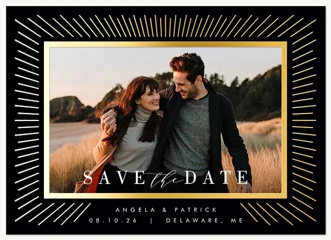 Radiant Save the Date Cards