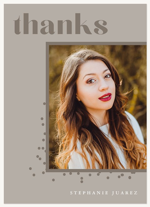 Mood Board Graduation Thank You Cards