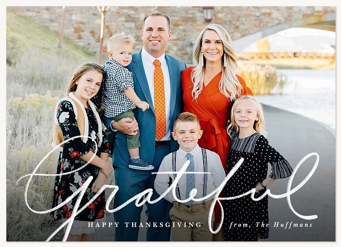 Grateful Thanksgiving Cards