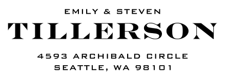 Elegantly Stated | Custom Rubber Stamps