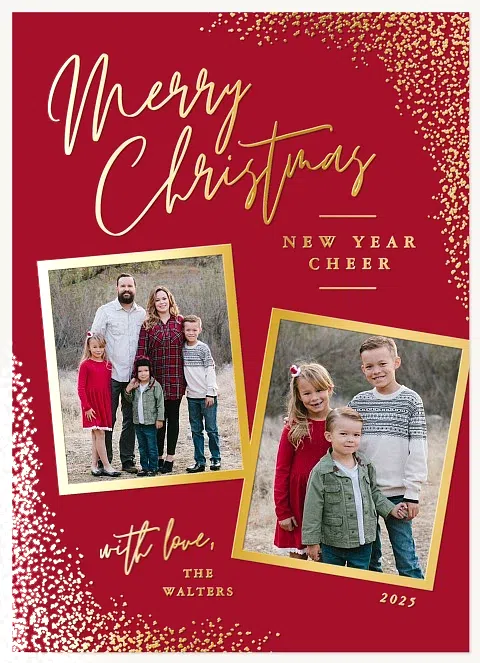 Confetti Corners Christmas Cards