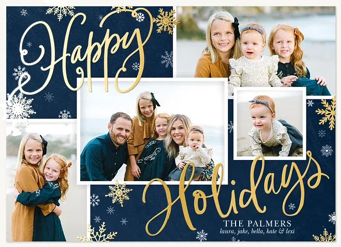 Festive Snowfall Christmas Cards