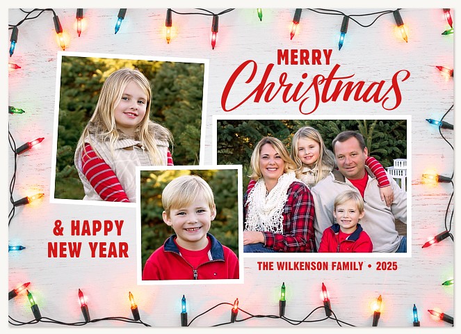 Holiday Lights Christmas Cards