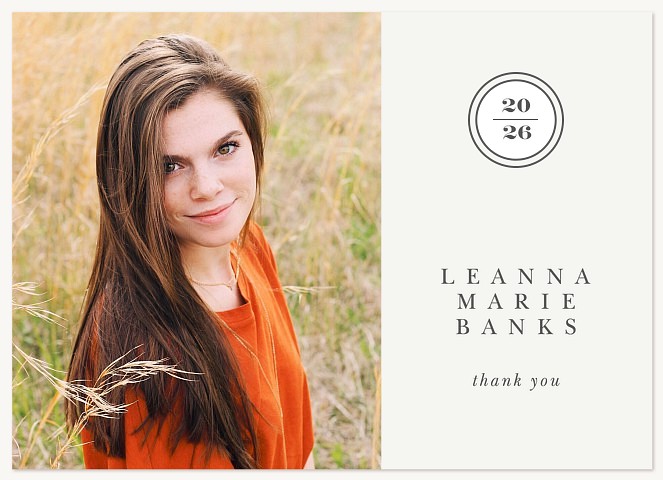 Modern Essential Thank You Cards 