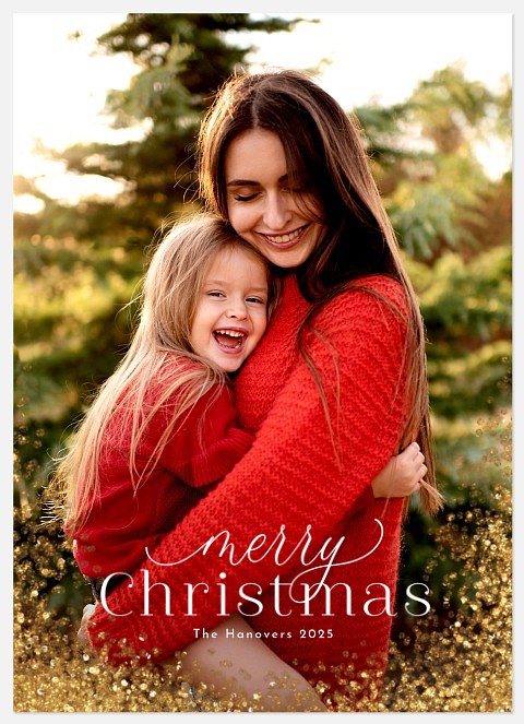 Sparkle Sill Holiday Photo Cards