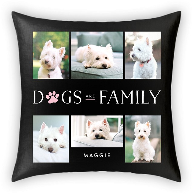 Paw Family Custom Pillows
