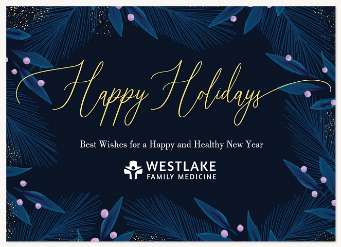 Branch Border Business Holiday Cards