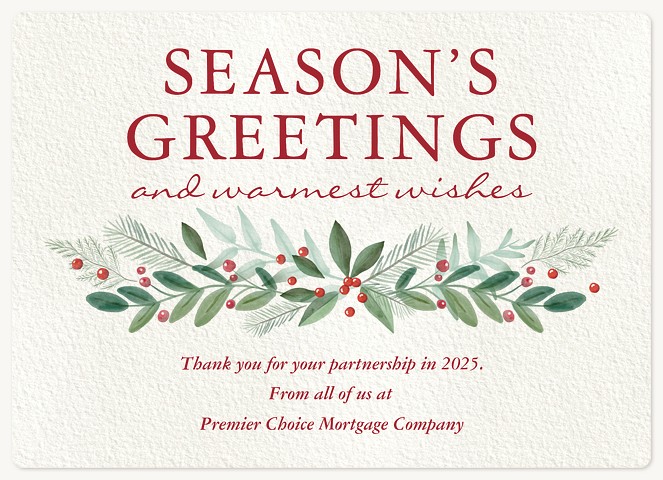 Grateful Tidings Holiday & Christmas Magnet Cards
