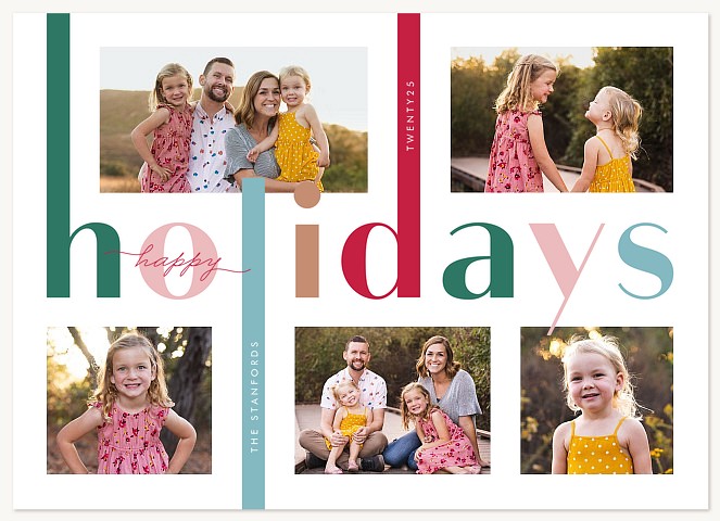 Fresh Take Photo Holiday Cards