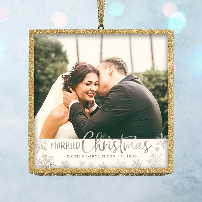 First Christmas Snow Personalized Ornaments