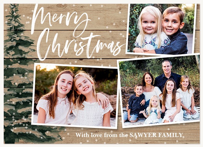 Winter Pine Christmas Cards