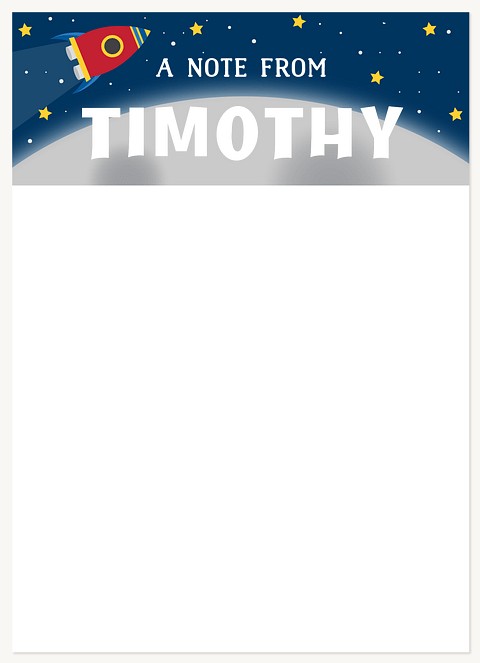 From The Moon Stationery For Kids