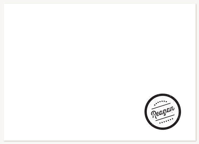 Rustic Stamp Stationery