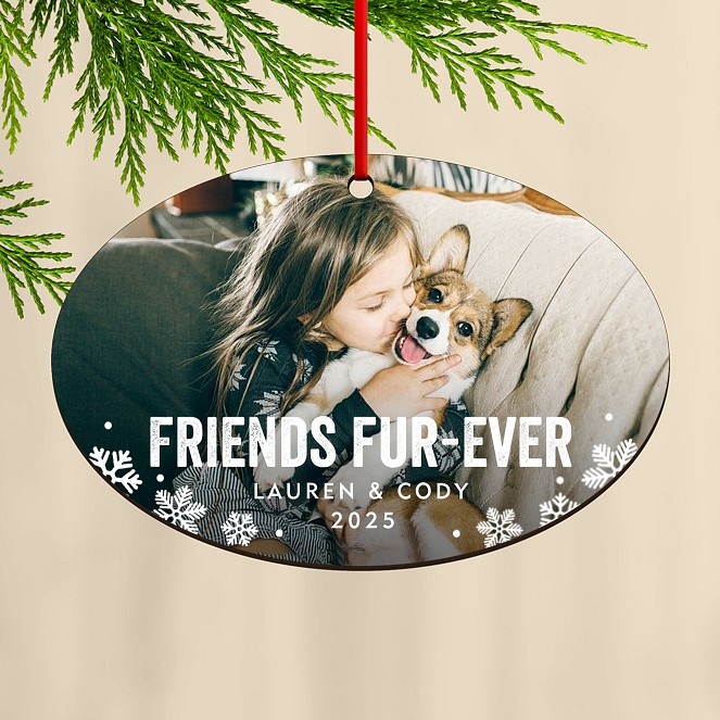 Friends Fur-Ever Custom Ornaments