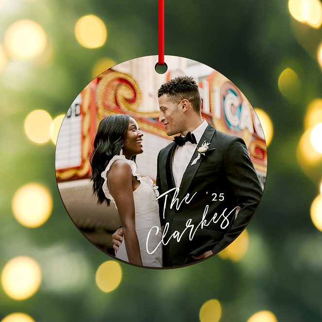 Signed Custom Ornaments