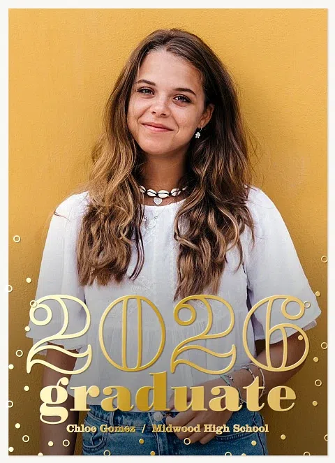 Clear Year Graduation Announcements