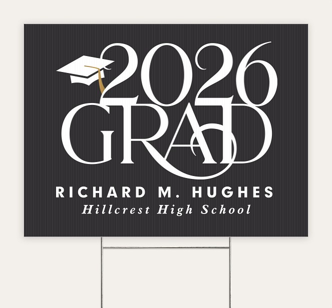 Timeless Grad Custom Yard Signs