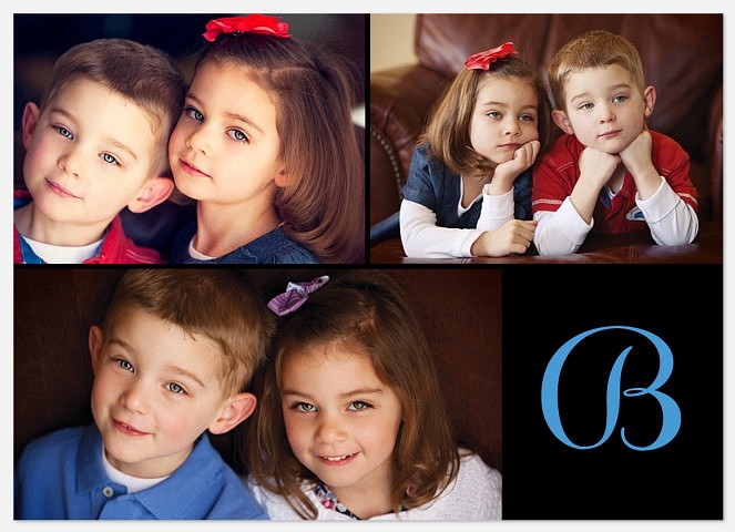 Three Frame Initial Create Your Own