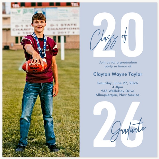 Split Stack Graduation Cards