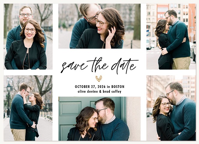 So Much Love Save the Date Cards